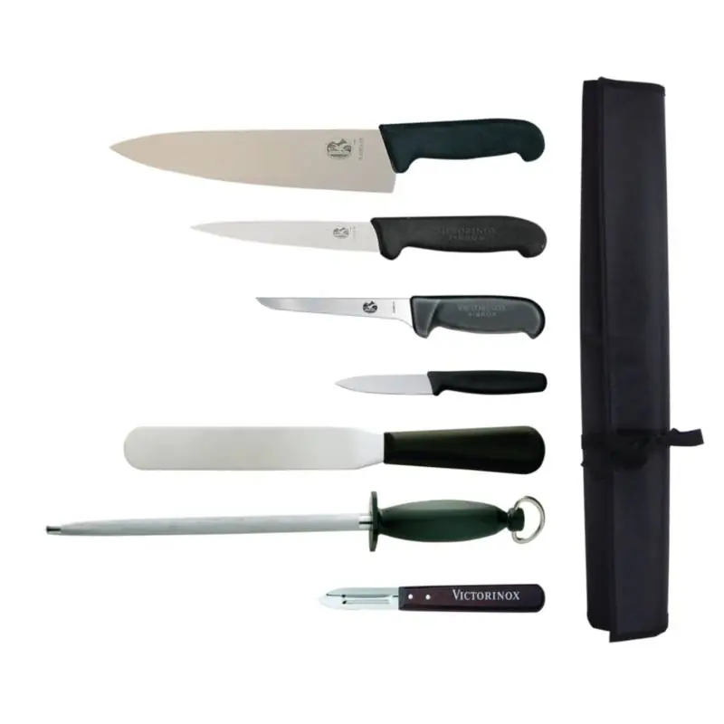Messenset 8-Delig - Victorinox - Incl. Etui Betaalbaar