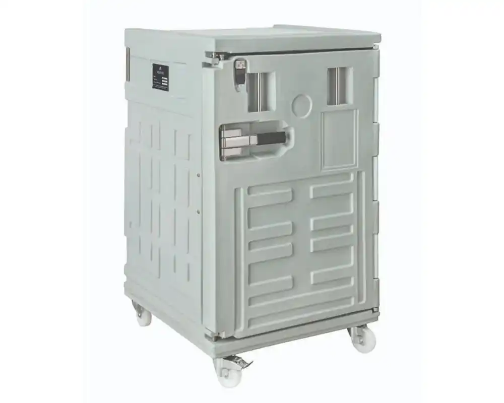 Bestel Nu Cargo Serie Geïsoleerde Container - Met Wielen - 370Liter - -30° tot +100°C - 800x840x(h)1310mm
