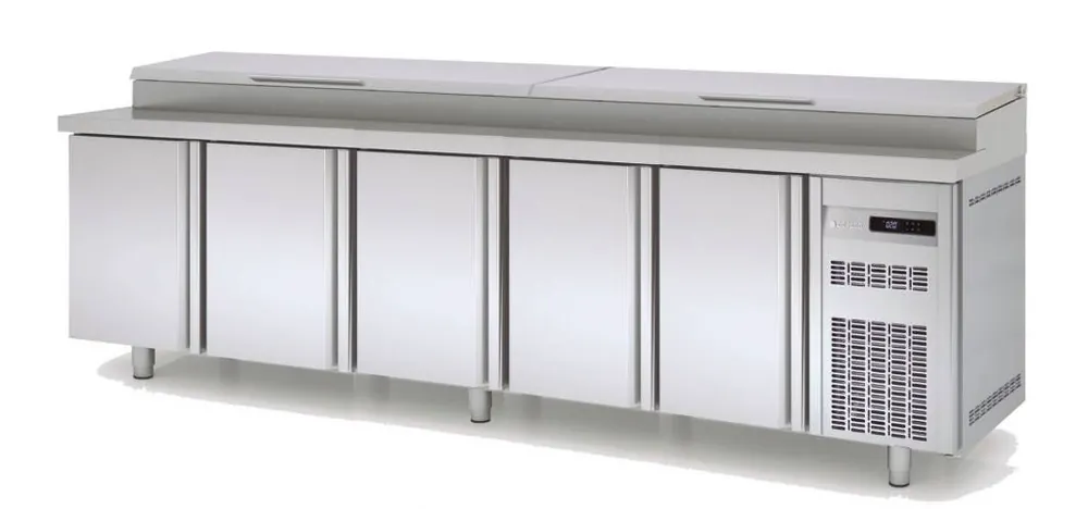Must-Have Saladette 5 Deurs - 16x 1/4GN -269,5x70x(H)104,3cm