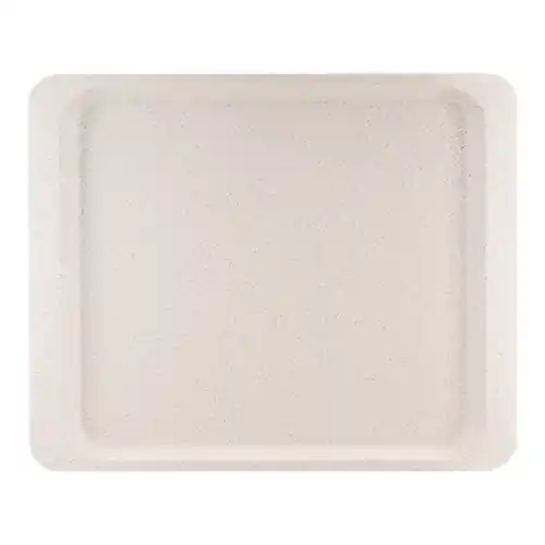 Polyester Glasvezel Dienblad Grijs GN 1/2 - 325x265mm Direct Beschikbaar