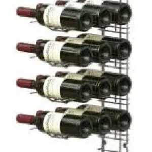 WijnFlessenrek Presentatie 12 Flessen - 4 niveaus - 75cl Express Levering