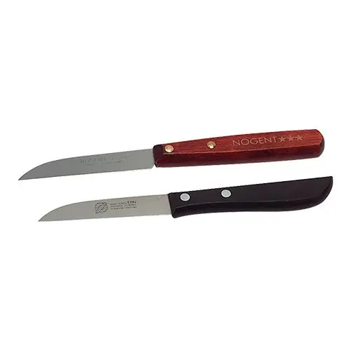 Aardappelmesje Roestvrijstaal - 18cm - bruin heft Shop Nu
