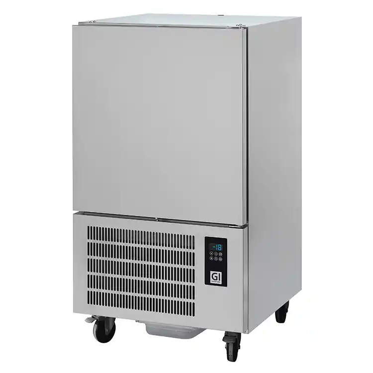 RVS Blastchiller 10x 1/1 GN Of 5x 600x400mm - 790x800x(H)14300mm Must-Have