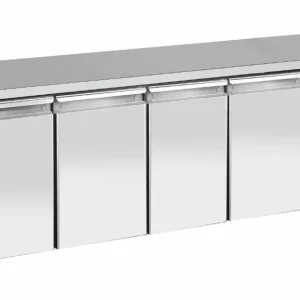 Rechtstreeks Van De Fabrikant Koelwerkbank 80cm diep - 4 Deurs - 2558x800x(h)900mm