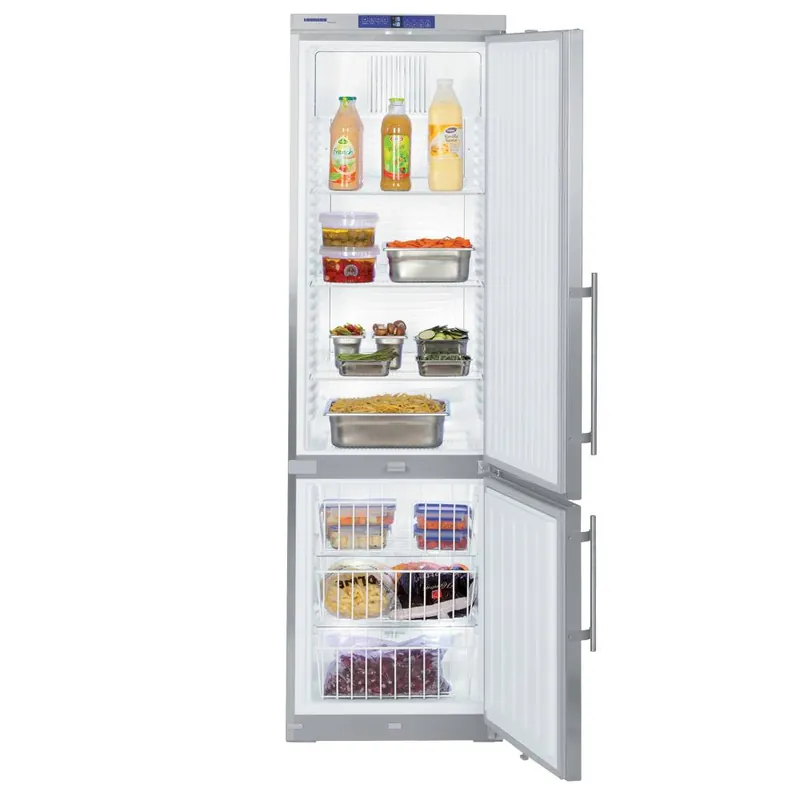 Betaalbaar Koel/Vriescombinatie RVS Gastronomie - Liebherr - 254 Liter / 107 Liter - GCv 4060 - 60x61x(h)200cm