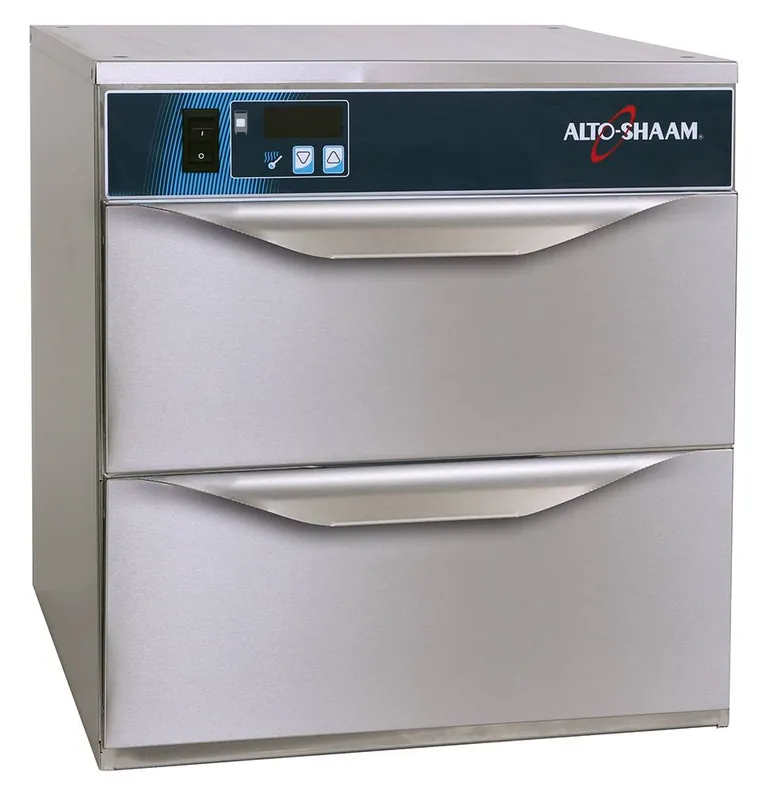 Rechtstreeks Van De Fabrikant Warmhoudladen 2 Laden - Alto Shaam 500-2DN - Elektrisch - 590W - Smalle Uitvoering
