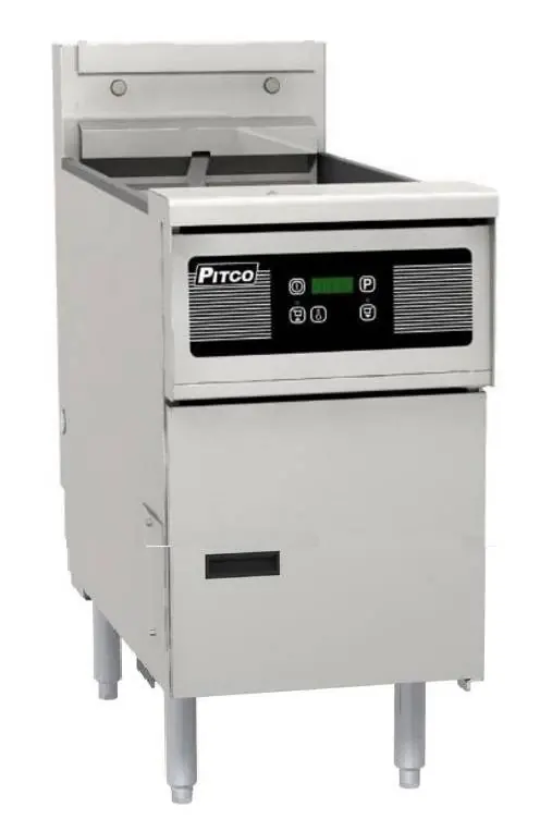 Beperkt Aanbod Friteuse Elektrisch Digital - Pitco Solstice SE14 - 17kW - Olie 23kg - 60Kg/u - 397x873x864(h)mm