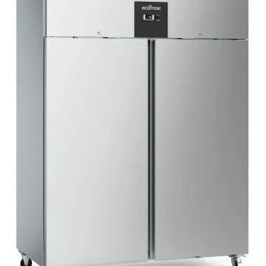 Goedkoop RVS Horeca Vrieskast Dubbeldeurs - Statisch - 1200 Liter - 1340x810x(H)2010mm