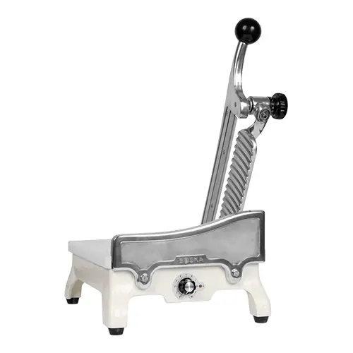 Tijdelijk Beschikbaar Kaashakker Unika Slicer Pro - Verwarmd Mes en Plateau - Snijdikte 0-6mm