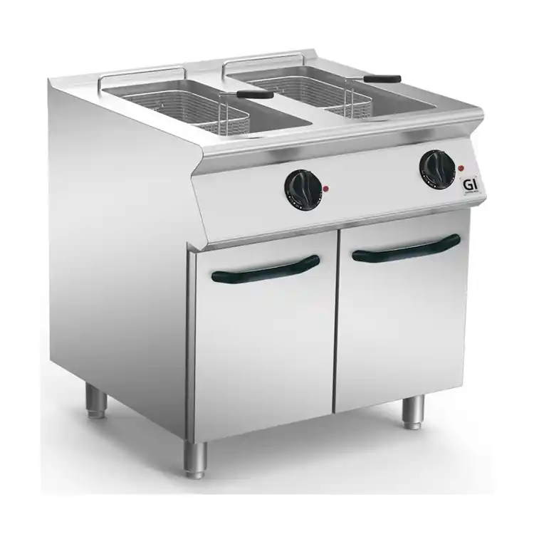 700 HP Gasfriteuse 15 Liter - 15 kW - 400x730x(H)870mm Actieprijs
