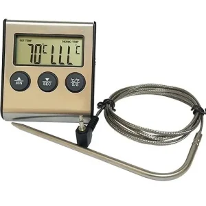 Kern Thermometer Met Timer - Magnetische Achterkant - -50/+300 Graden Meest Verkocht