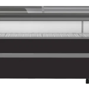 Supermarkt Vrieskist Zwart - 940 Liter - 2008x952x(H)894mm Actieprijs