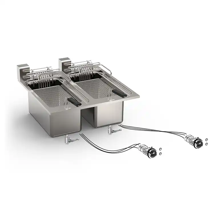 Drop-in Friteuse 10+10 Liter - 15kW Beste Prijs