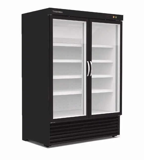 Beste Prijs Coreco Koelkast - GlasDeur 1404 L - -2°C / +8°C - RVC-1002 NB 2 Deur s