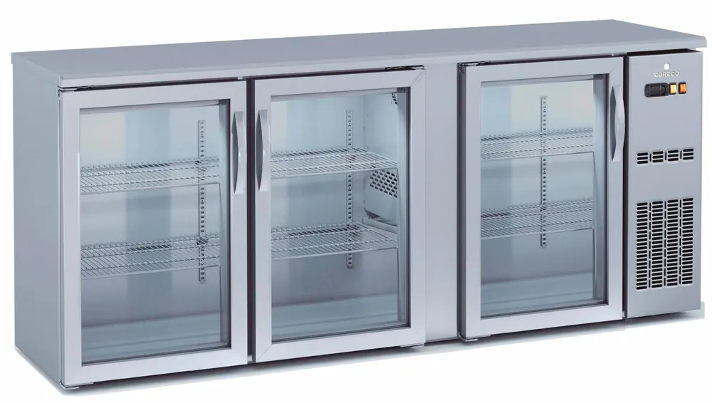 Coreco Drankenkoeler 490 L - -2°C / +8°C - SBIE-200-3 Deurs RVS Meest Verkocht
