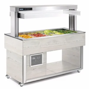 Afinox Buffet - Gastrobuffetten - +4°C / +8°C - TR-GREEN 4/1 GN Direct Verzonden