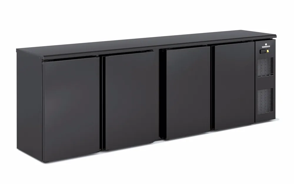 Coreco Drankenkoeler 650 L - -2°C / +8°C - SB-250-4 Deurs zwart Beperkt Aanbod