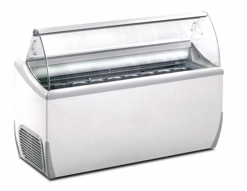 Framec Schepijsvitrine - Statisch 9x 5l Bakken - -15°C / -20°C - J 9 EXTRA - R290 Aanbieding