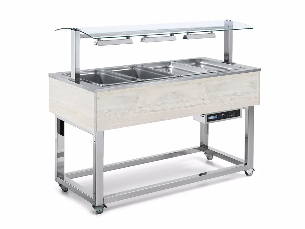 Favoriet Afinox Buffet - Gastrobuffetten - +30°C / +90°C - ES-RED 6/1 GN