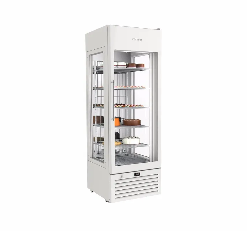 Framec Vrieskast - GlasDeur 470 L - +5°C / -22°C - Venere NV Green White Exclusieve Aanbieding