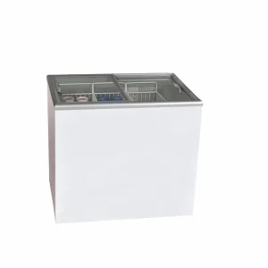 Veilige Betaling Elcold Vrieskist - Glazen Schuifdeksel - Vlak - 3 Manden - 267L - -16°C/-23°C - NOVA 35