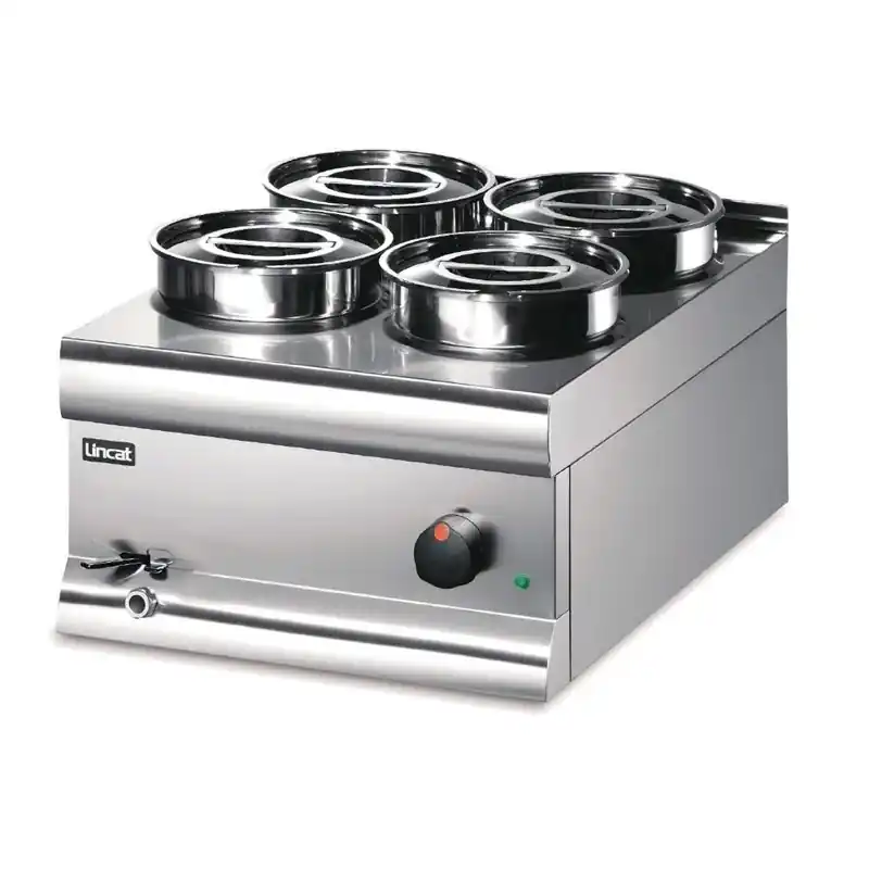 Lincat Silverlink 600 Bain Marie BS4W - 4 x 4,5L - 1 kW Gecertificeerd
