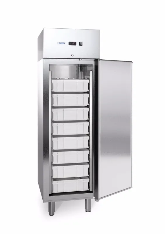 Afinox Koelkast - Dichte Deur 400 L - -2°C / +7°C - GREEN PLUS 400 TN S VIS Beste Prijs