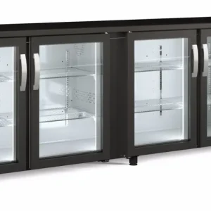 Coreco Drankenkoeler 650 L - -2°C / +8°C - SBE-250-4 Deurs zwart Betrouwbaar