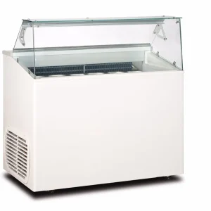 Framec Schepijsvitrine - Statisch 6x 5l Bakken - -15°C / -20°C - TOP 6 J - R290 Favoriet