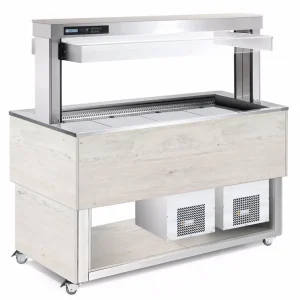 Merkproduct Afinox Buffet - Gastrobuffetten - +4°C / +8°C - TR-BUE 4/1 GN