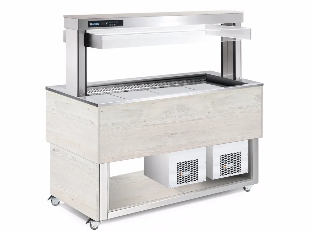 Merkproduct Afinox Buffet - Gastrobuffetten - +4°C / +8°C - TR-BUE 4/1 GN