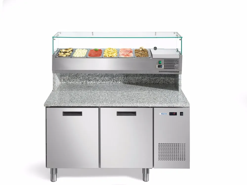 Alleen Vandaag Afinox Pizzawerkbank - +2°C / +7°C - FRESH PIZZA 2P