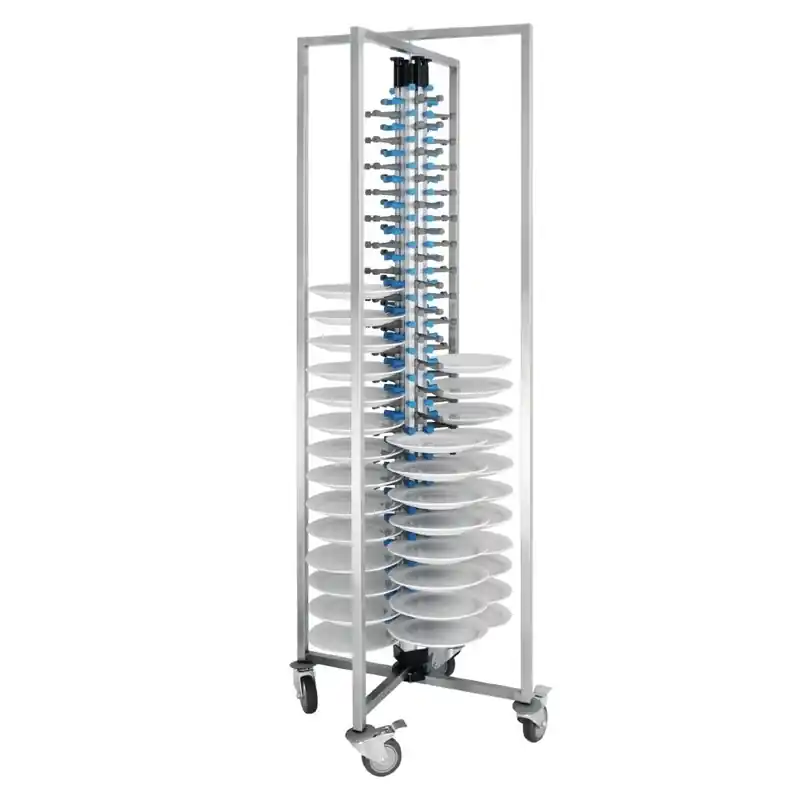 Vogue Mobiel Bordenrek - 84 Borden - 700x700x(H)1900mm Koop Vandaag