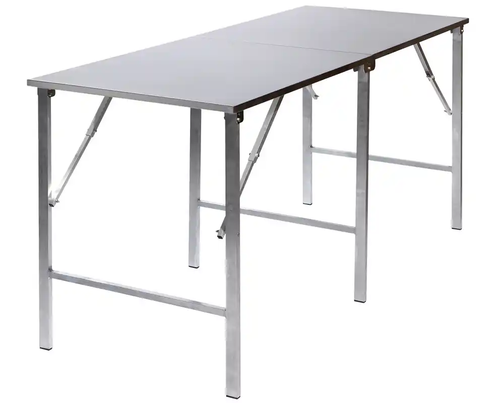 RVS werktafel - Opvouwbaar - 200x800x(h)900 Express Levering