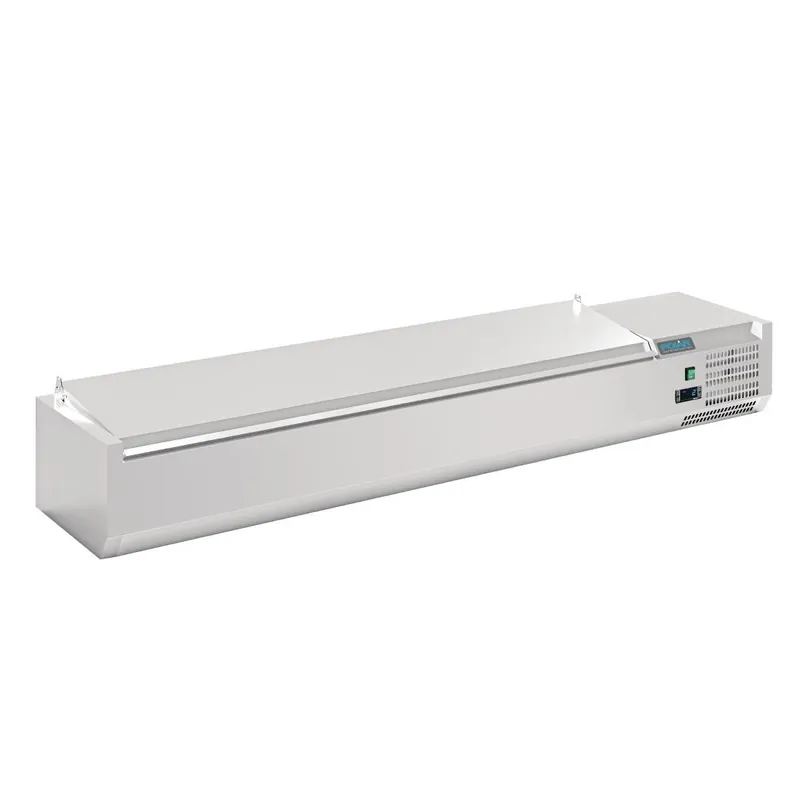 Voordeelprijs Polar G-serie Opzetkoelvitrine Met Deksel 8x GN 1/4