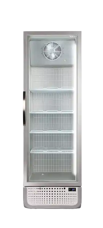 Glasdeur vriezer wit F5PRO-H-WE-NL-HU (F5PROFREEZER) Hete Deal