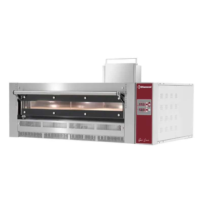 Flitsaanbieding Gas Pizzaoven 4x Ø350mm Pizza's