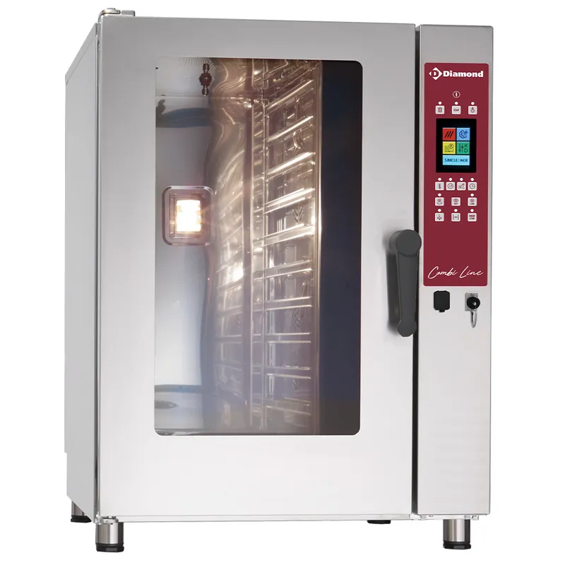 Stoom Convectieoven met Touch screen - 10x GN 1/1 Nu Kopen