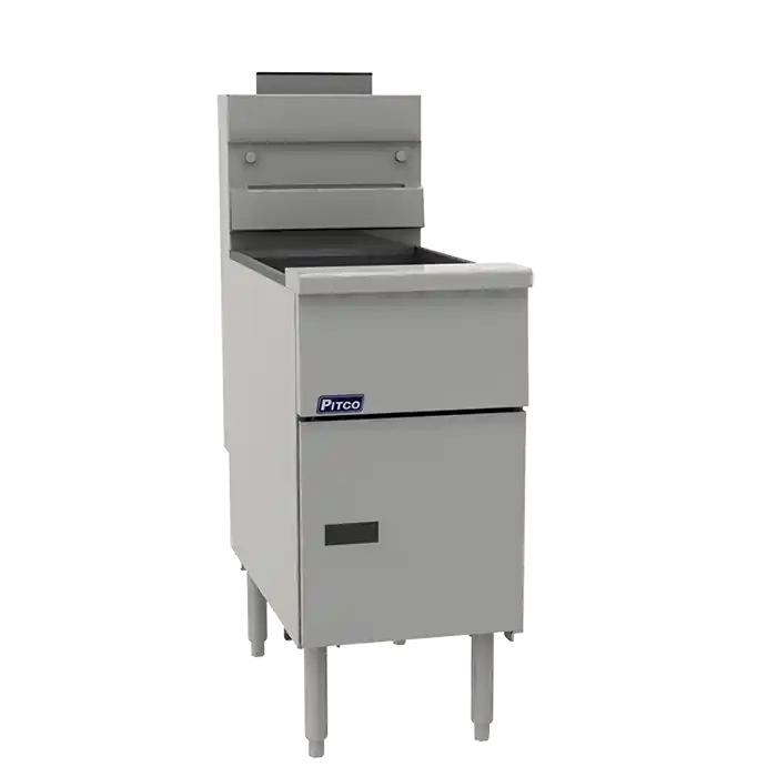 Friteuse Gas - Pitco VF35 - 20.5 kW - Olie 16-18Kg - 52Kg/u (G25 NL) Tijdelijk Beschikbaar