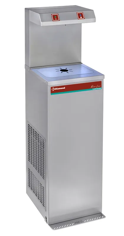 Aanbieding Pedaal waterkoeler, roestvrij staal, 150L/u