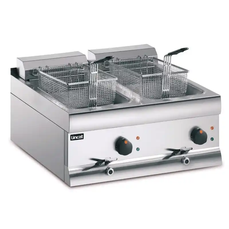 Lincat Silverlink 600 dubbele friteuse DF66 Goedkoop