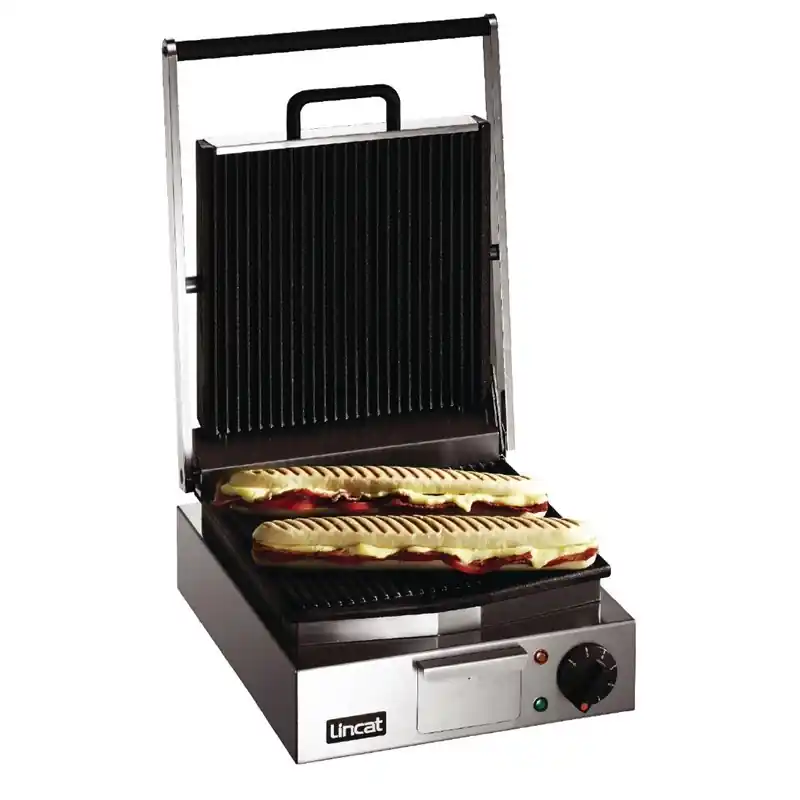 Beperkt Aanbod Lincat Lynx 400 enkele contactgrill LPG groef/groef