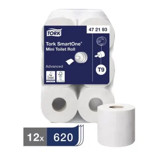 Tork SmartOne mini toiletrollen (12 stuks) Bestseller