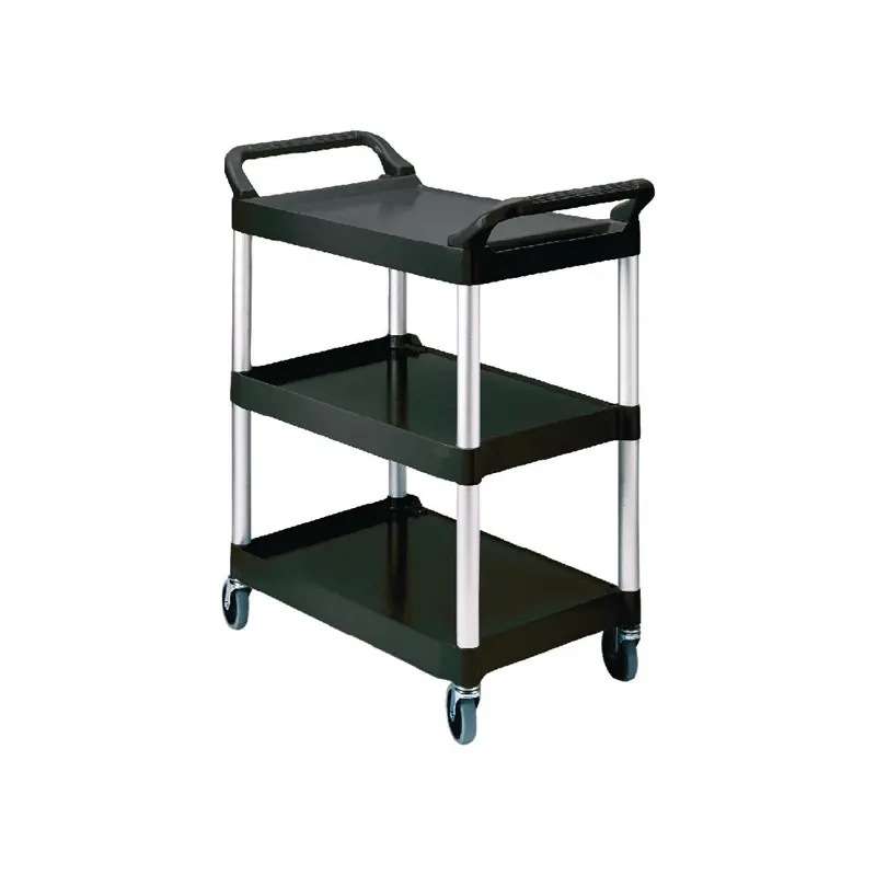Gereduceerde Prijs Rubbermaid compacte trolley zwart