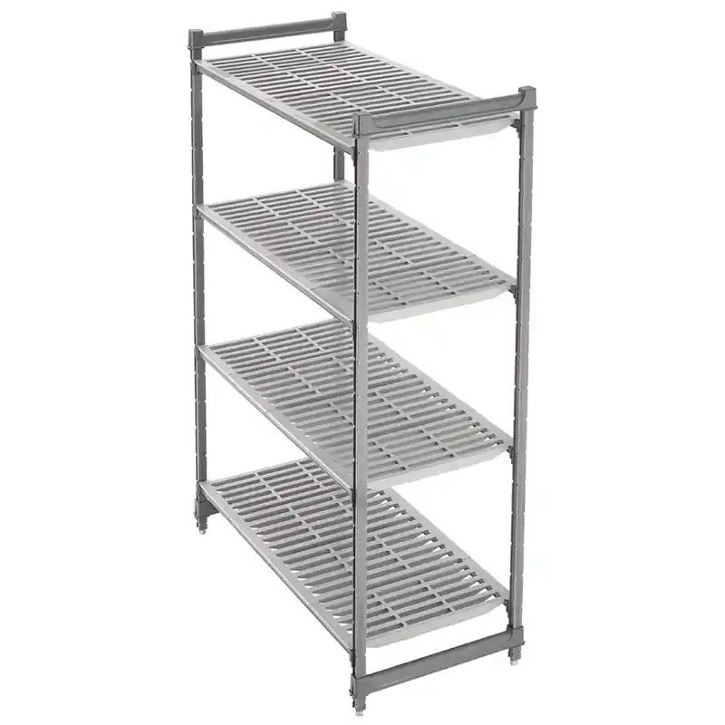 Cambro stelling 183cm hoog 4 schappen - 61cm diep - 137,5cm breed Merkproduct