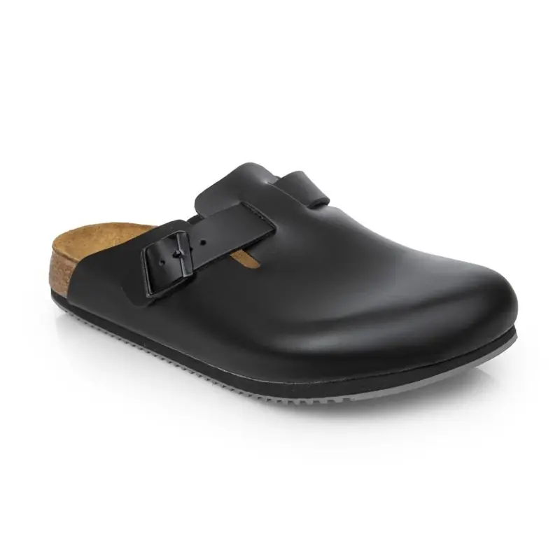 Beste Prijs Birkenstock Professional Boston Super Grip klompen zwart 38