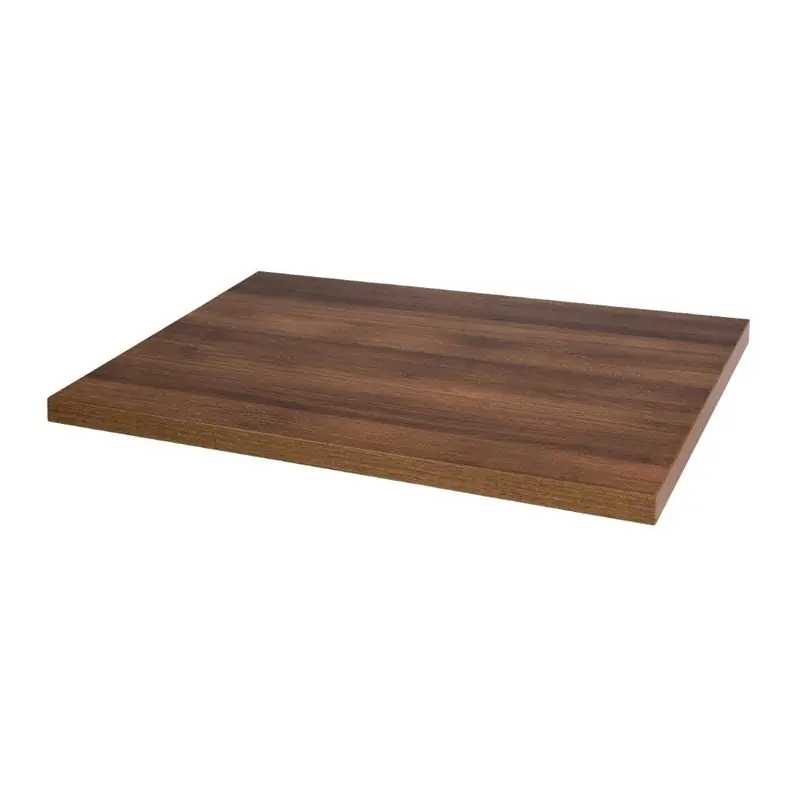 Superprijs Bolero voorgeboord rechthoekig tafelblad Rustic Oak 1100x700mm