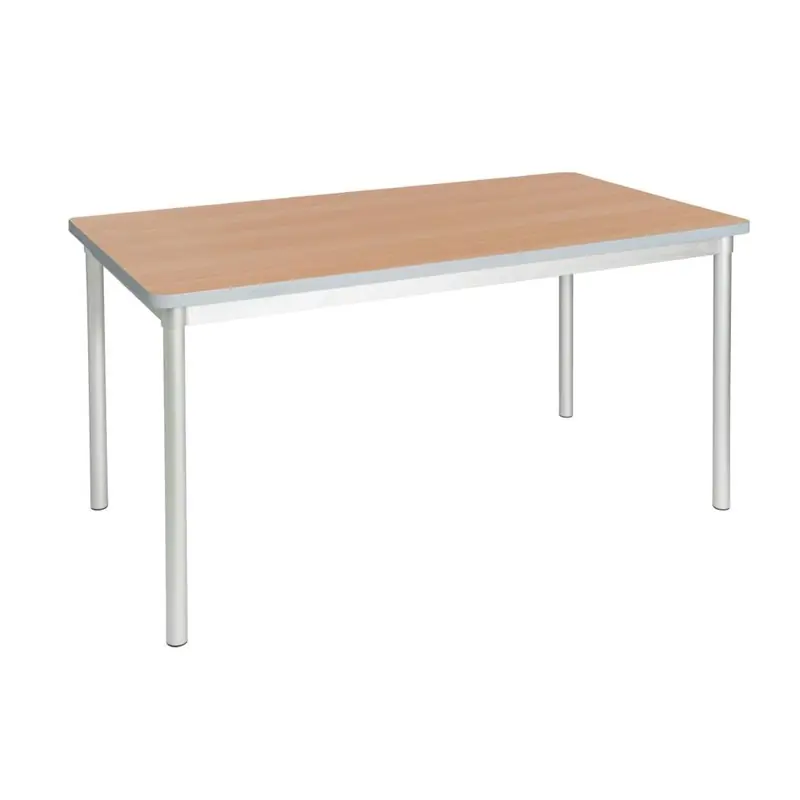 Gopak Enviro rechthoekige indoor eettafel berkeneffect 1400mm Op = Op