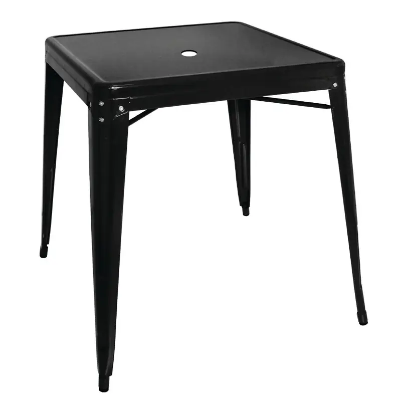 Bestel Nu Bolero Bistro tafel vierkant 668mm zwart
