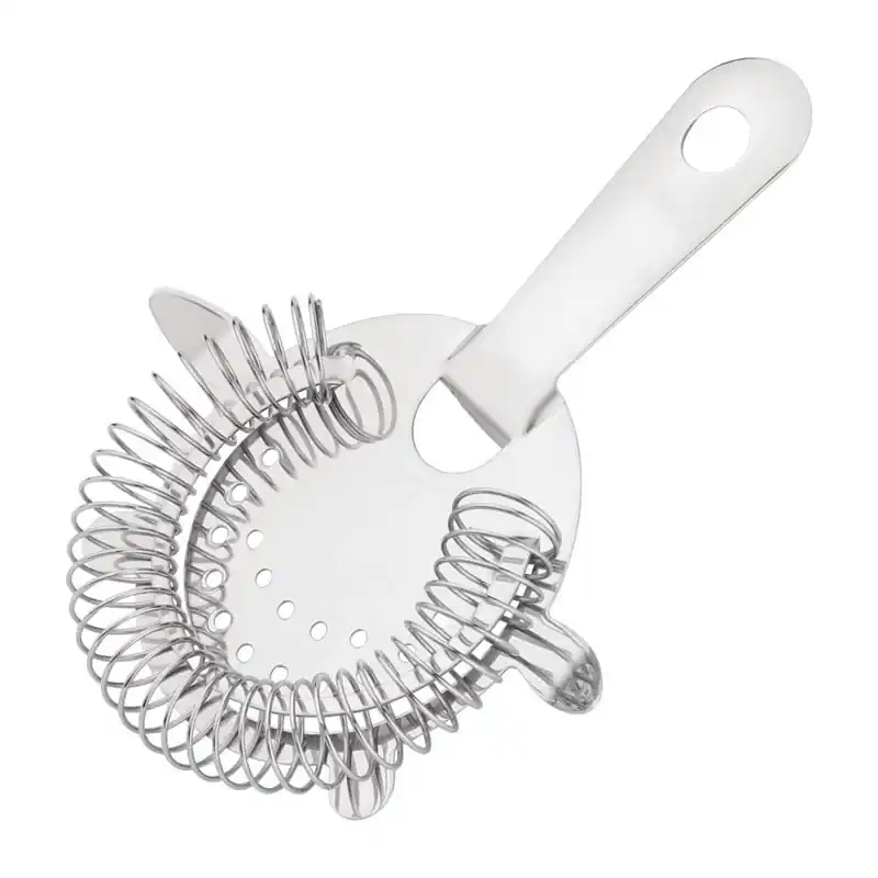 Snelle Levering Olympia Hawthorne cocktail strainer 4 tanden RVS